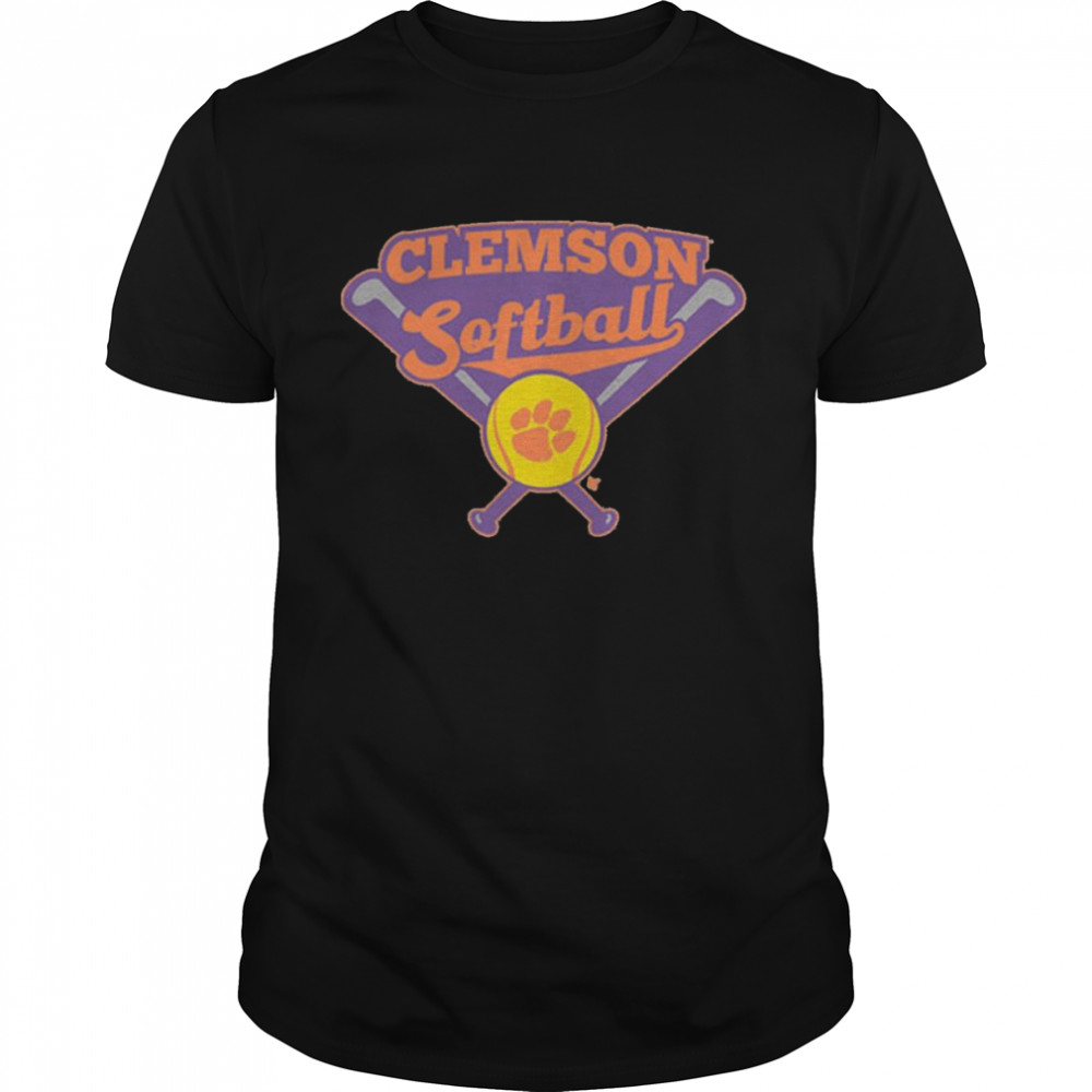 Clemson Softball Clemson Tigers Logo  Classic Men's T-shirt