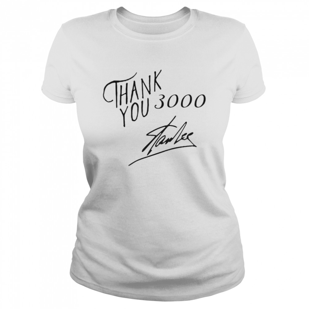 Thank You 3000 Stan Lee T-shirt Classic Women's T-shirt