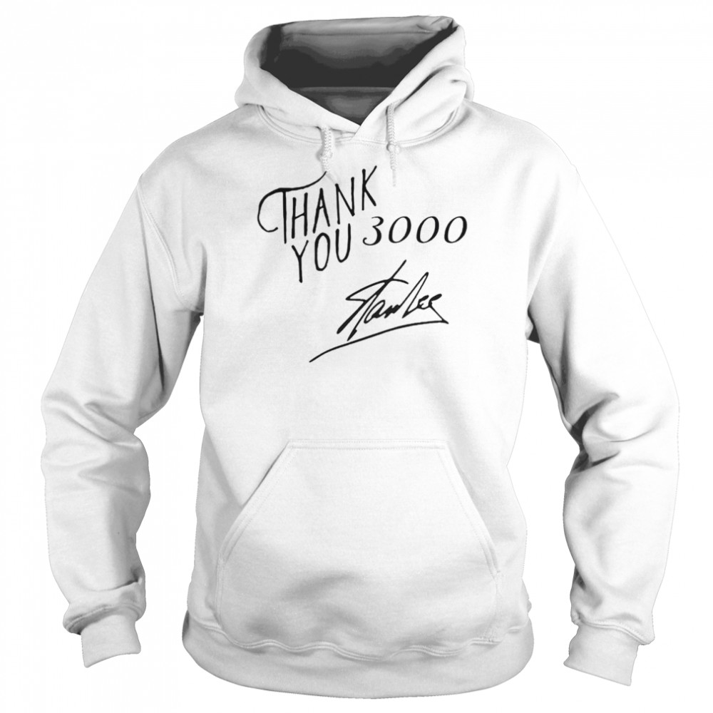 Thank You 3000 Stan Lee T-shirt Unisex Hoodie