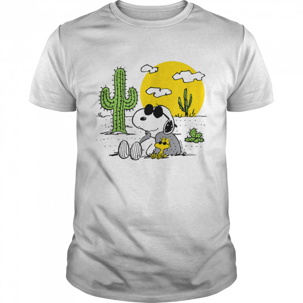 Peanuts - Summer - Snoopy & Woodstock Desert T-Shirt
