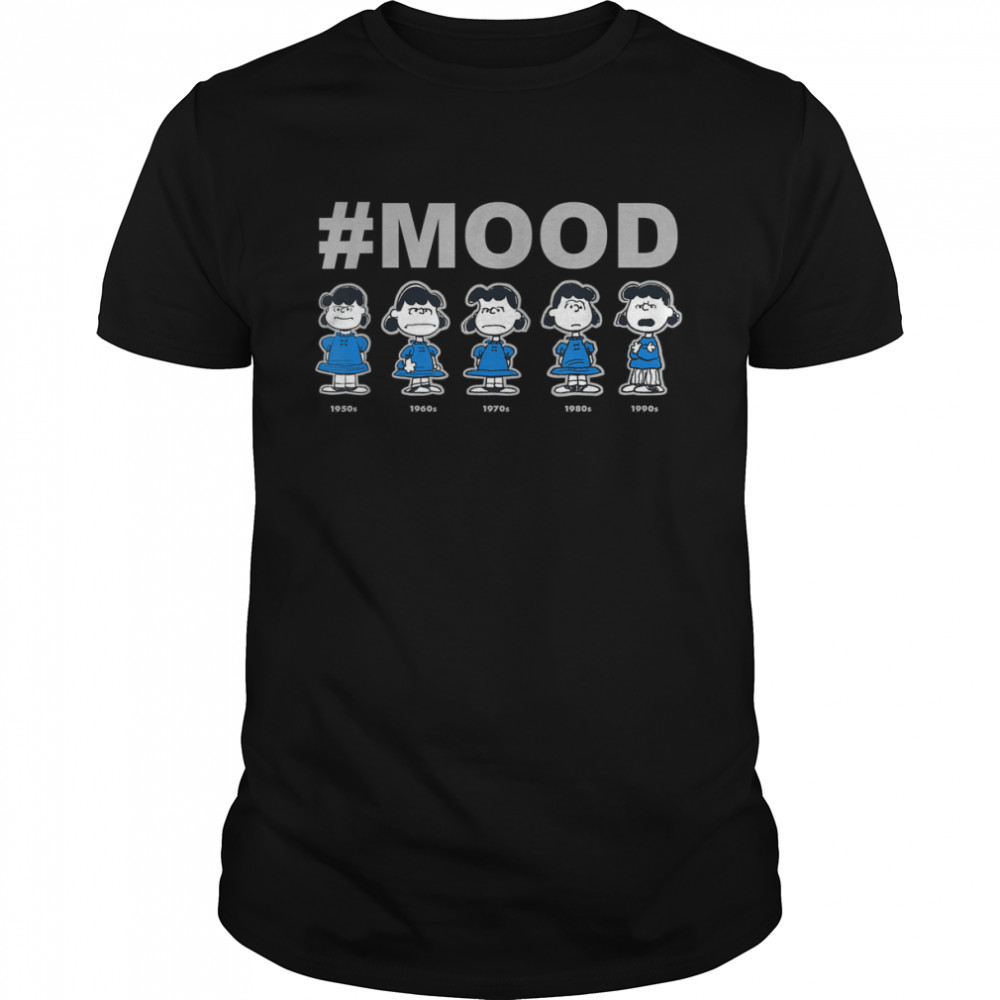 Peanuts Lucy Mood T- Classic Men's T-shirt