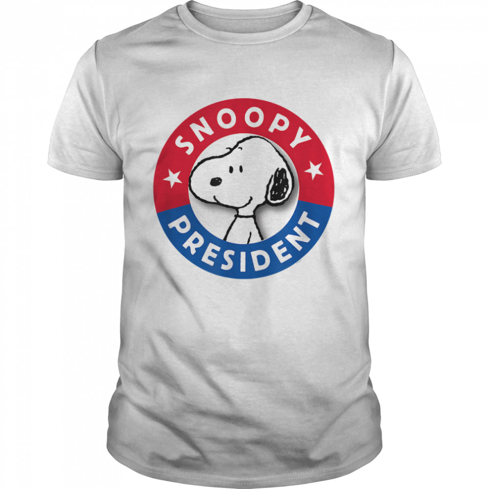 PEanuts Snoopy for president T-Shirt