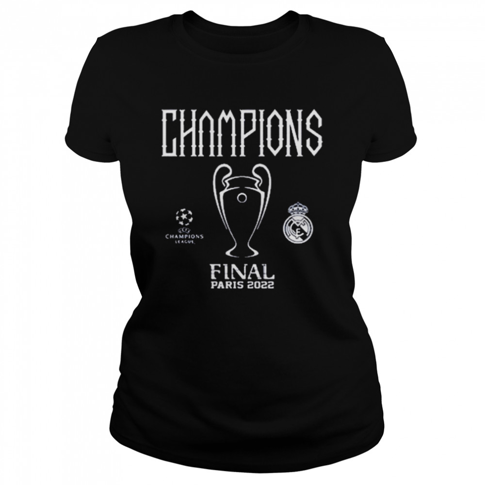 Real Madrid UEFA Champion League Final 2022 Winner T-shirt Classic Women's T-shirt