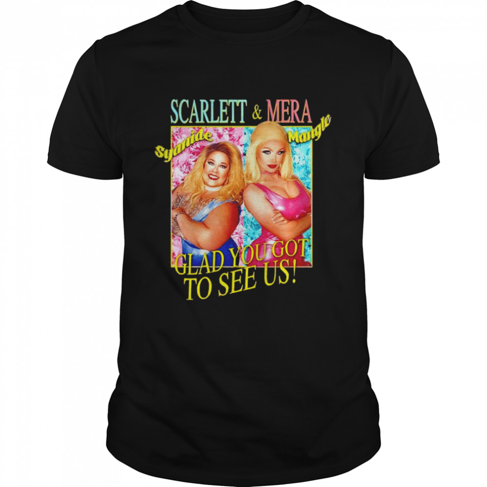 Mera Mangle and Scarlett Syanide shirt