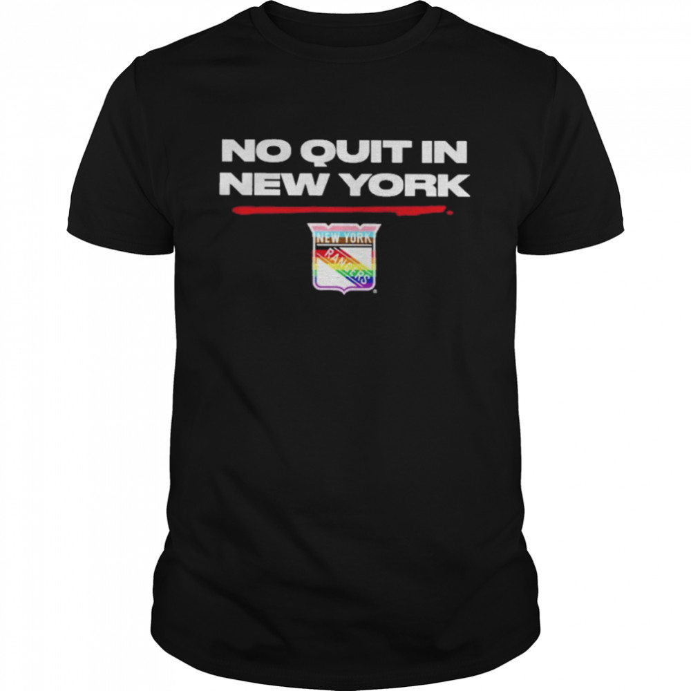 Rangers Exclusive No Quit Pride Shirt