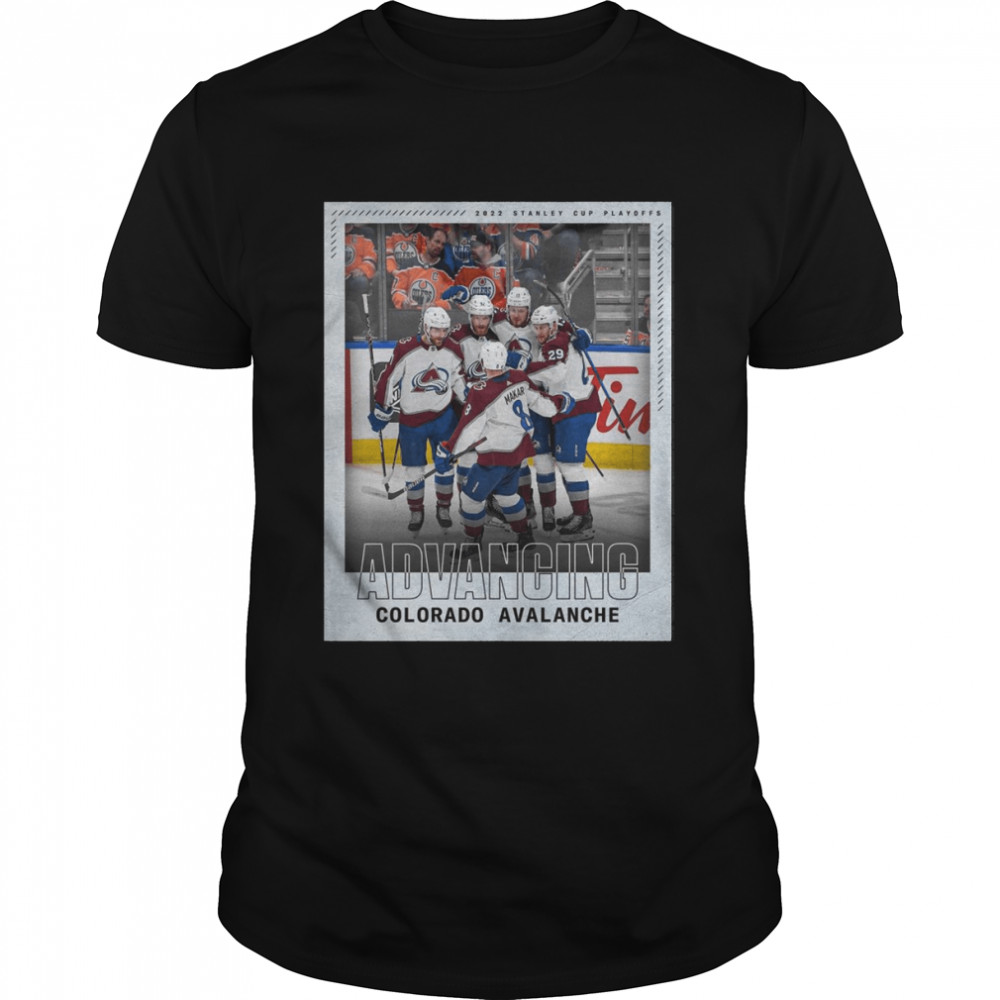 Advancing Colorado Avalanche 2022 Western Conference Champions  Classic Men's T-shirt