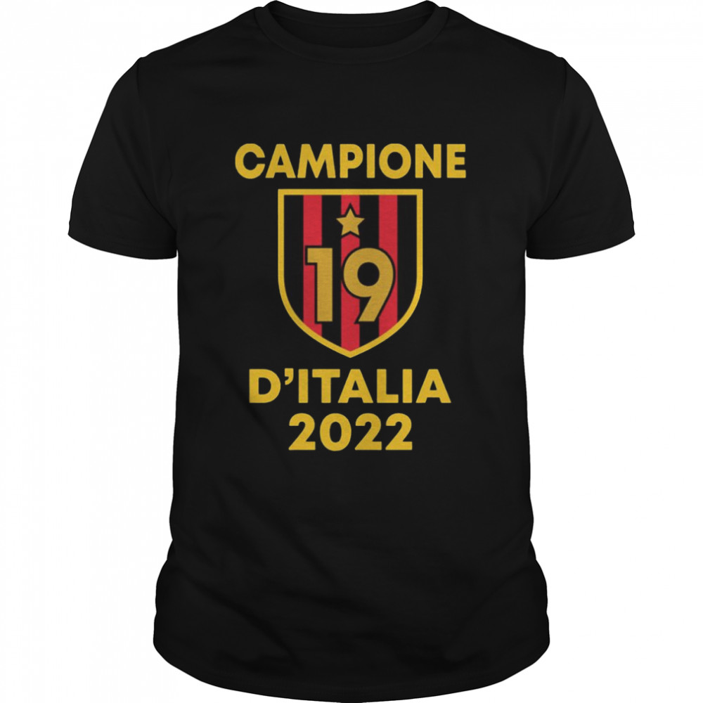 Scudetto Campioni D’italia Champions Of Italy 2022 shirt