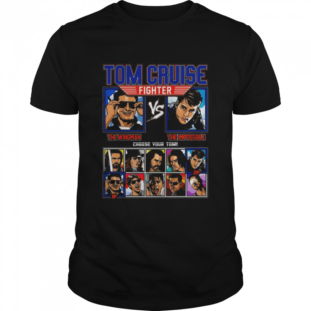 Tom Cruise Fighter The Wingman Vs The Impossible Pop Art Shirt