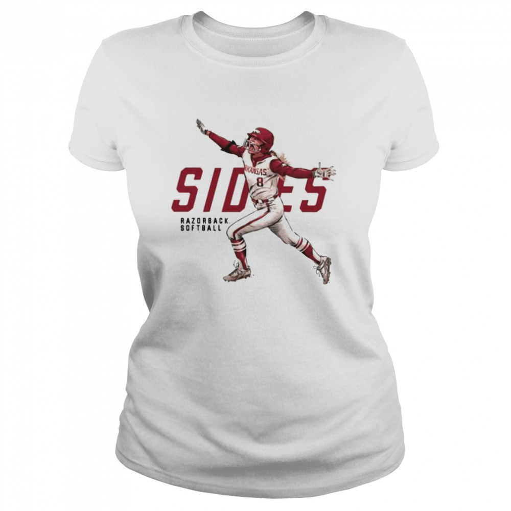 2022 Razorback Softball Bunlimited Merch Kb Sides Slugger T- Classic Women's T-shirt