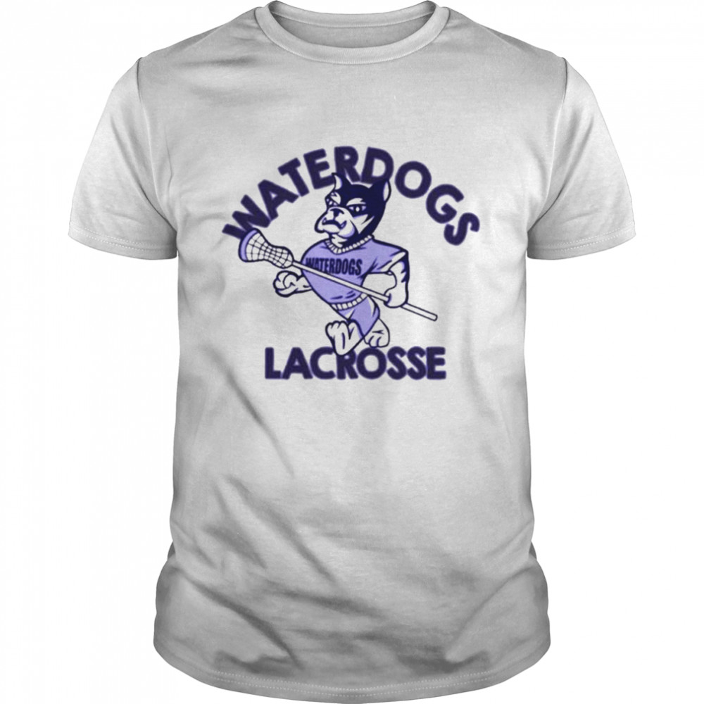 Barstool Sports Store Waterdogs Lacrosse Logo T-Shirt