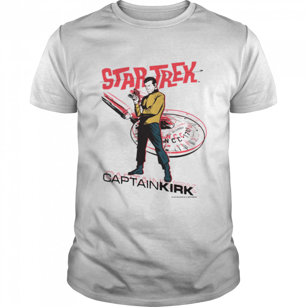 Captain Kirk Retro Star Trek shirt Classic Men's T-shirt