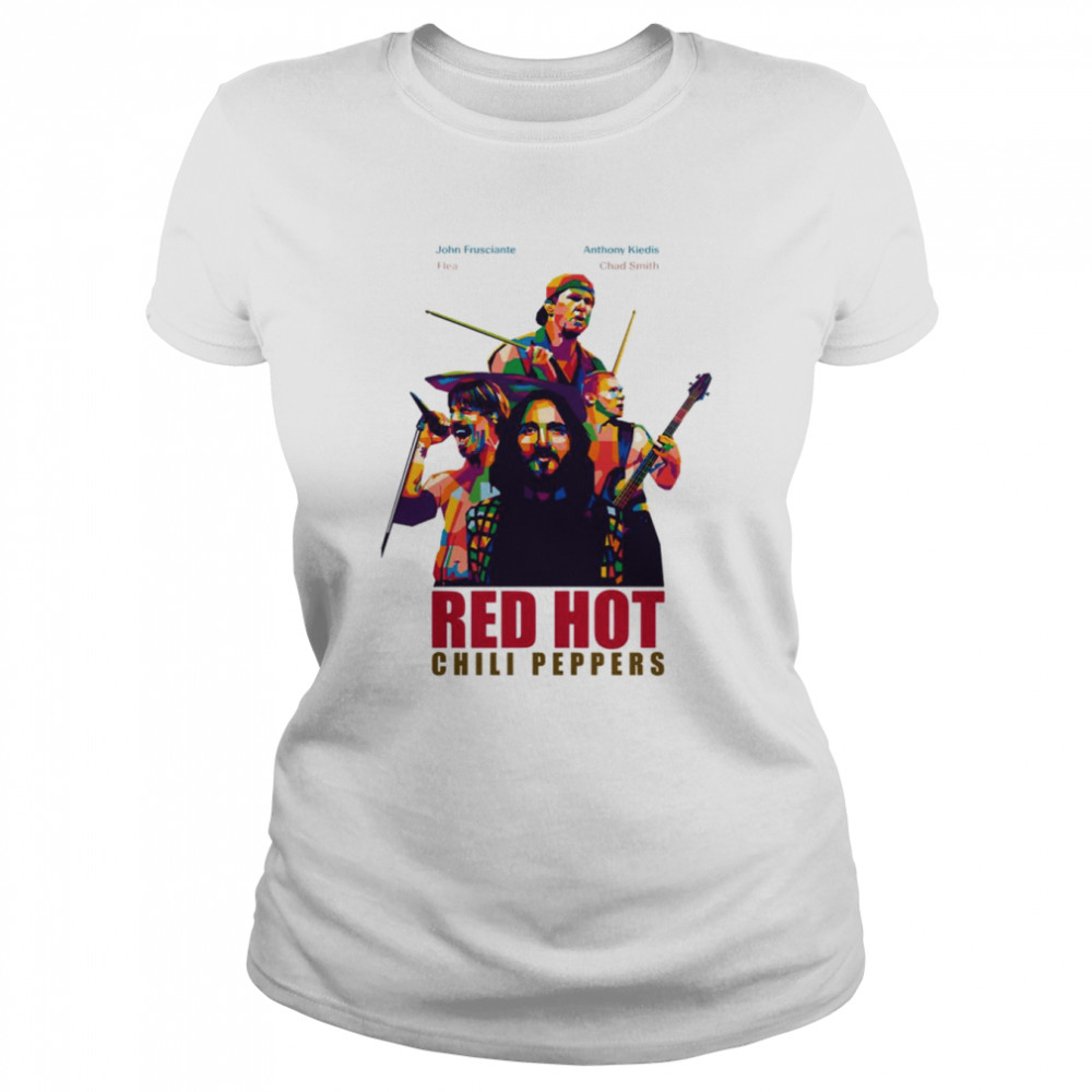 Members Legend Red Hot Chilli Peppers Band shirt Classic Women's T-shirt