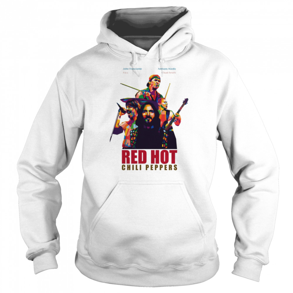 Members Legend Red Hot Chilli Peppers Band shirt Unisex Hoodie