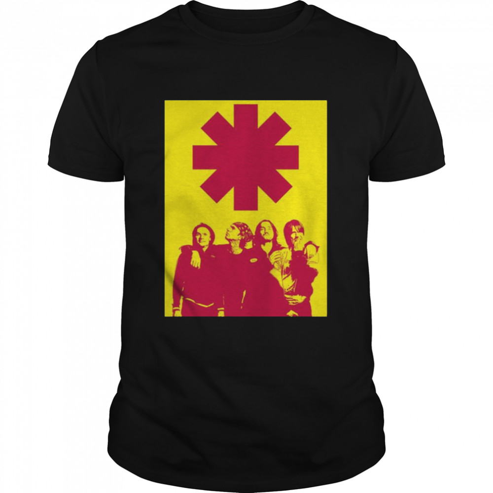 The Hot Band Red Hot Chilli Peppers Band shirt