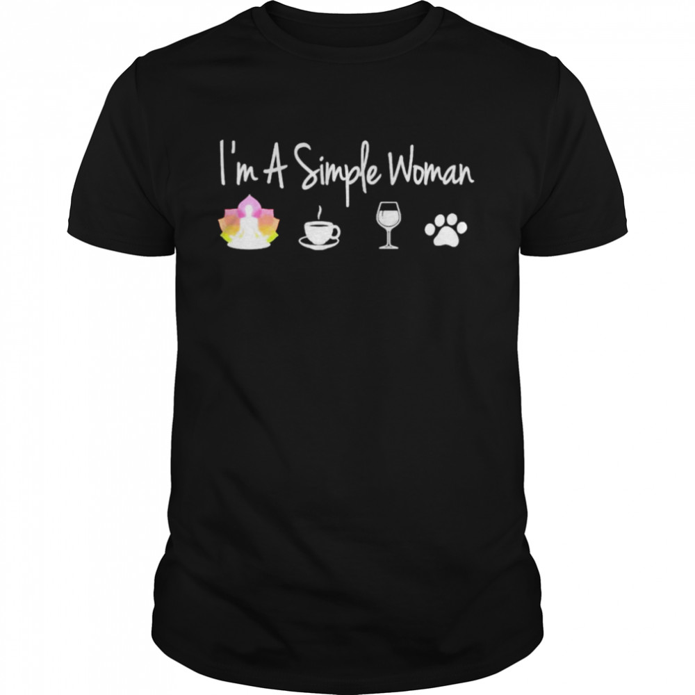 I’m a simple woman shirt Classic Men's T-shirt