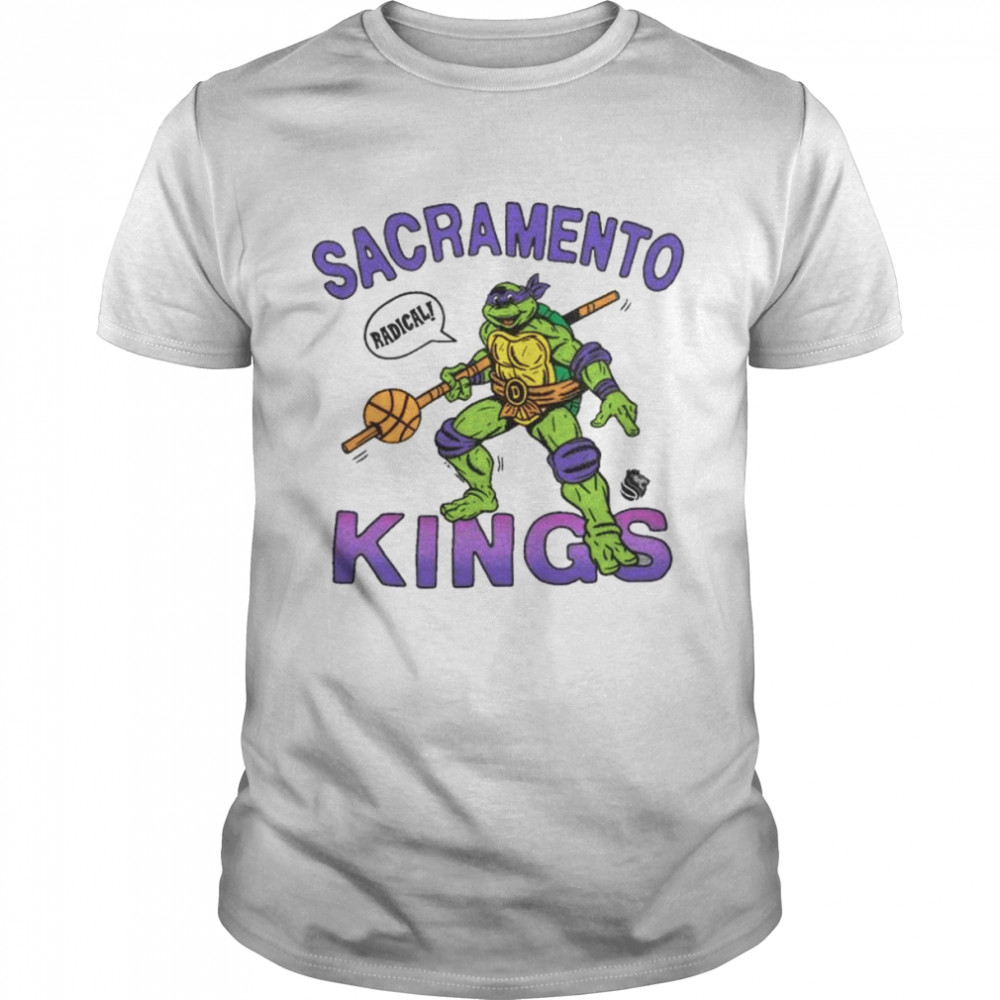 Ninja Turtles Donatello X Sacramento Kings shirt