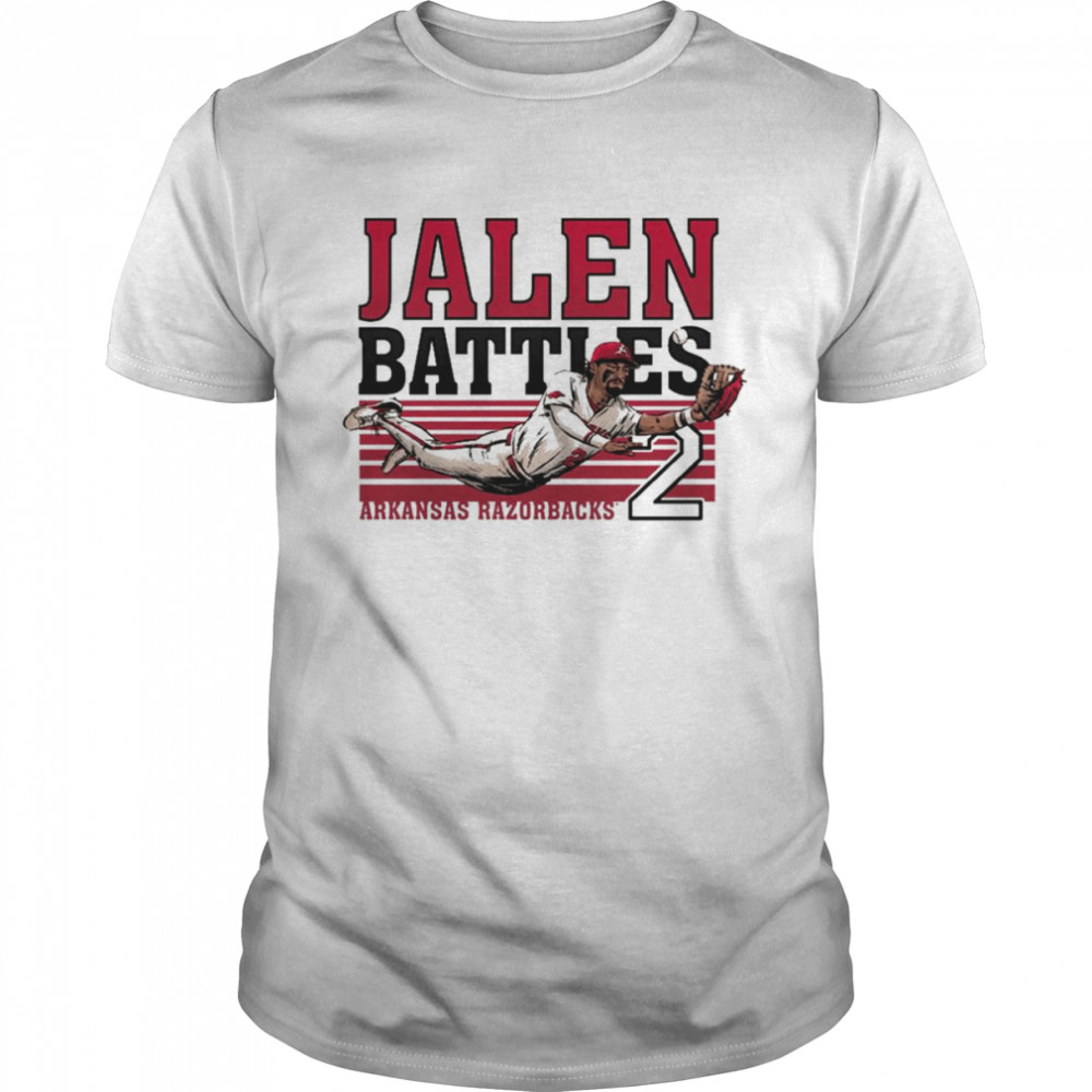 Jalen Battles Dive University of Arkansas shirt