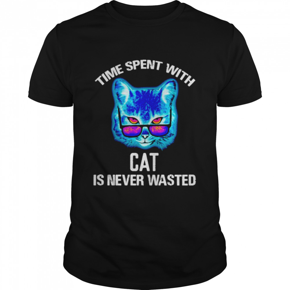 Time spent with cat shirt Classic Men's T-shirt