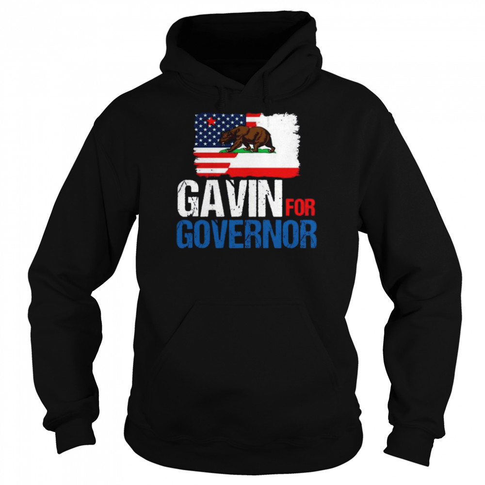 Gavin For Governor Of California  Unisex Hoodie