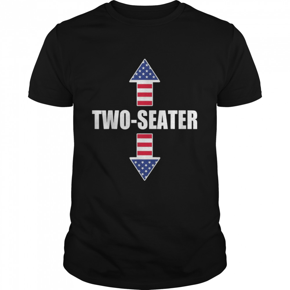 Two seater 4th of july day vintage American shirt Classic Men's T-shirt
