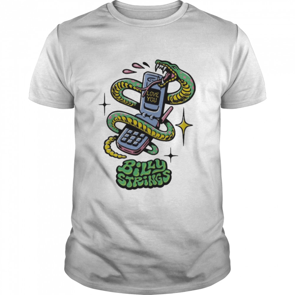 Summer 2022 Billy Strings Store Snake Phone T- Classic Men's T-shirt