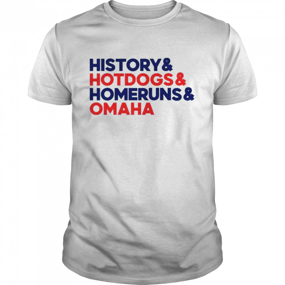 Alyssa lang history hotdogs homeruns omaha shirt