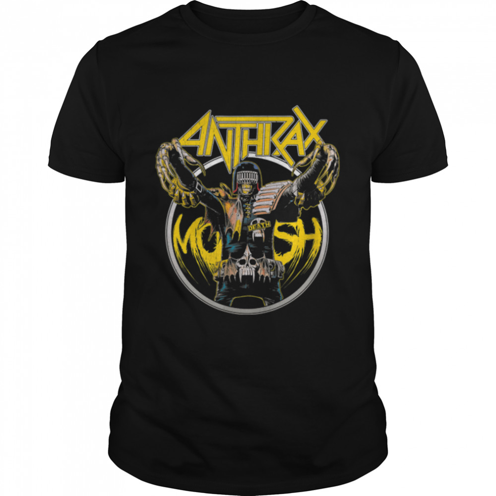 Anthrax - Judge Death Mosh T-Shirt B09X8NNMGR