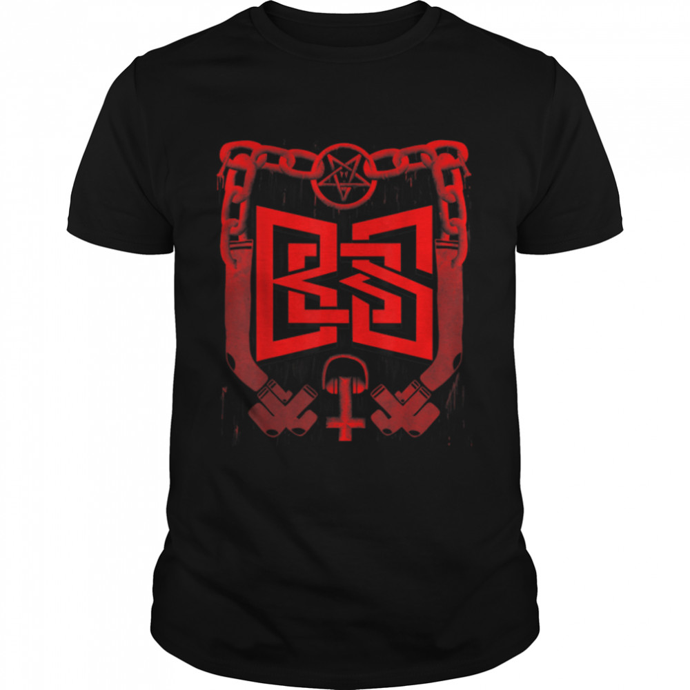 Babysox Red Metal T-Shirt B09RGQ4F9H