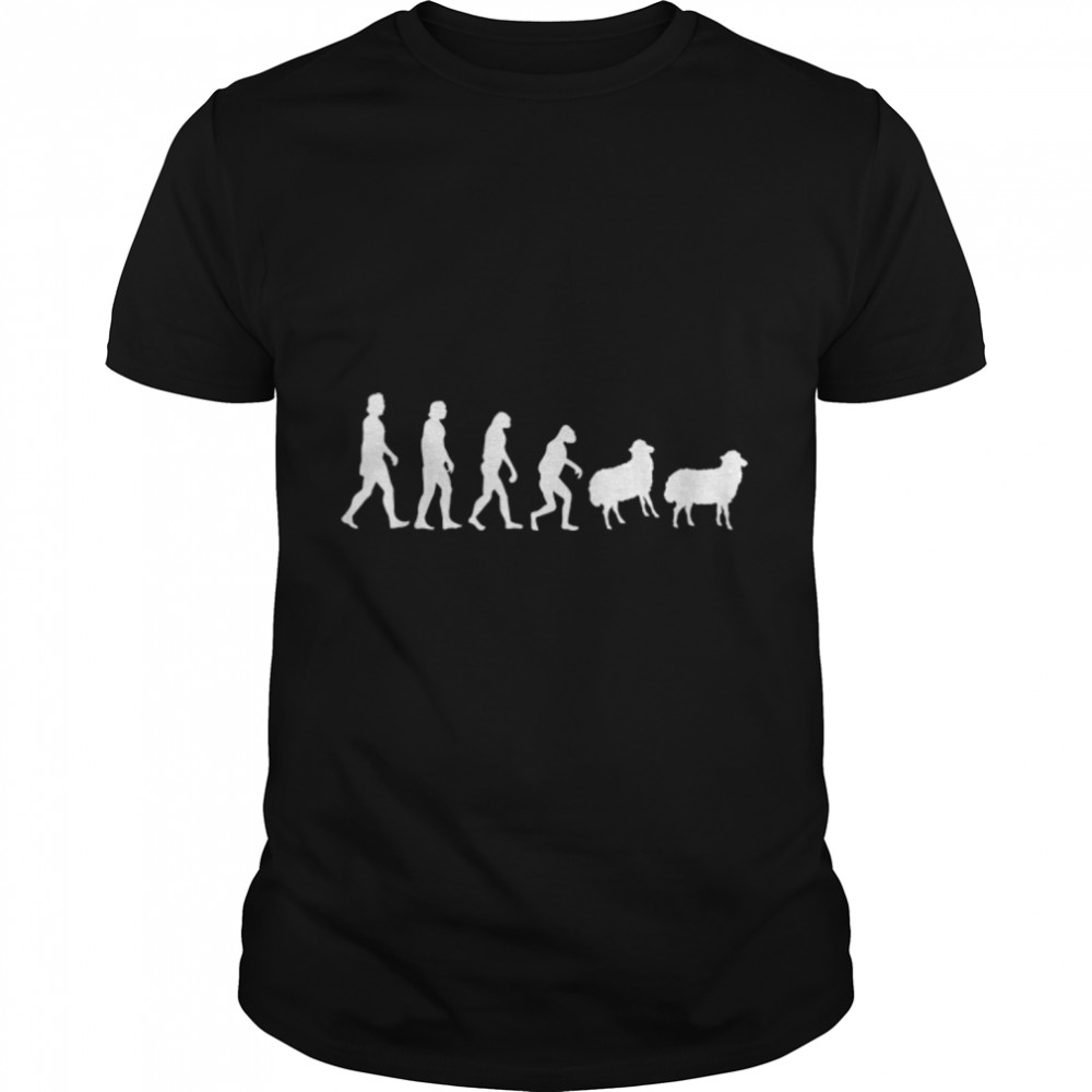 Conspiracy Theorist Human Evolution Wake Up SheepleT-Shirt T-Shirt B09YWF3K9J
