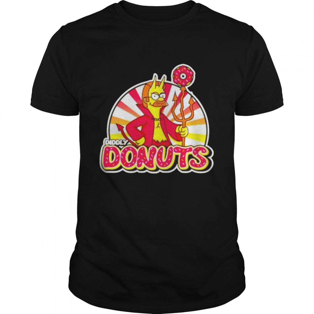 Simpson Diddly Donuts shirt