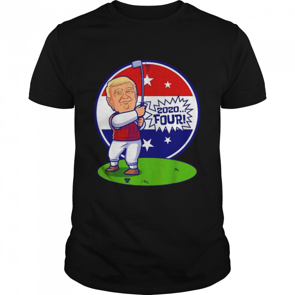 President Donald Trump 2024 Election Golf Shirt
