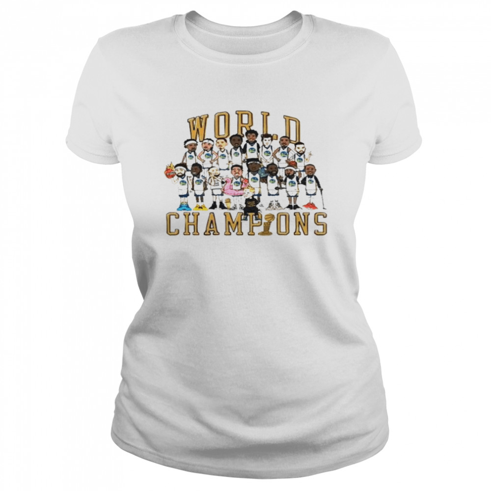 Golden State Warriors World Champions 2022 shirt Classic Women's T-shirt