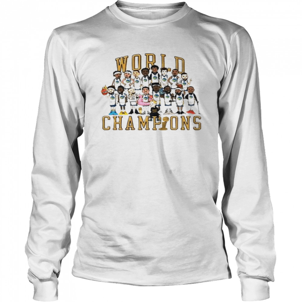 Golden State Warriors World Champions 2022 shirt Long Sleeved T-shirt