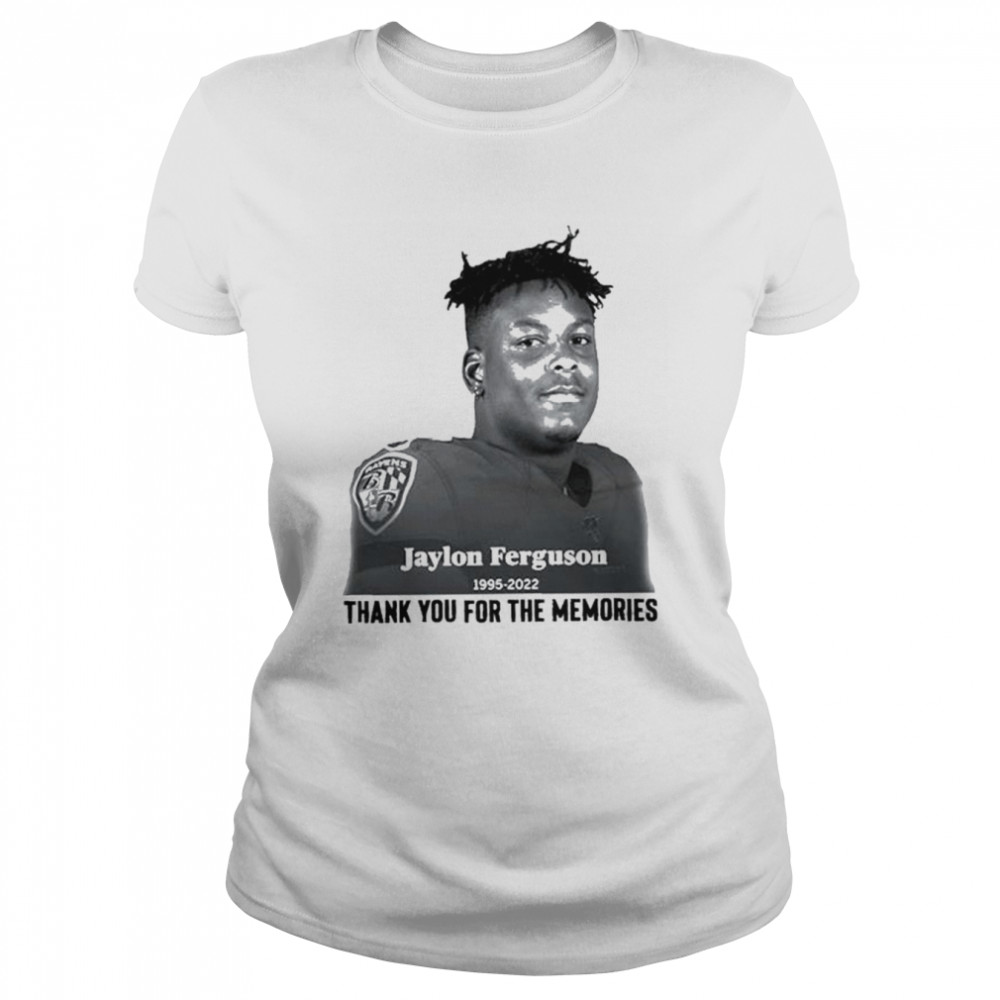 Jaylon Ferguson RIP 1995 2022 Thank You For The Memories  Classic Women's T-shirt