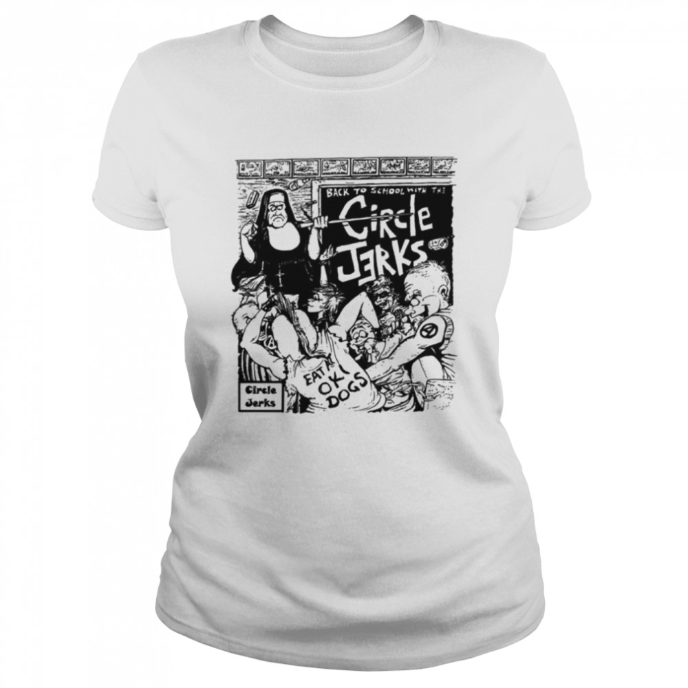 Kembali Sekolah Circle Jerks shirt Classic Women's T-shirt