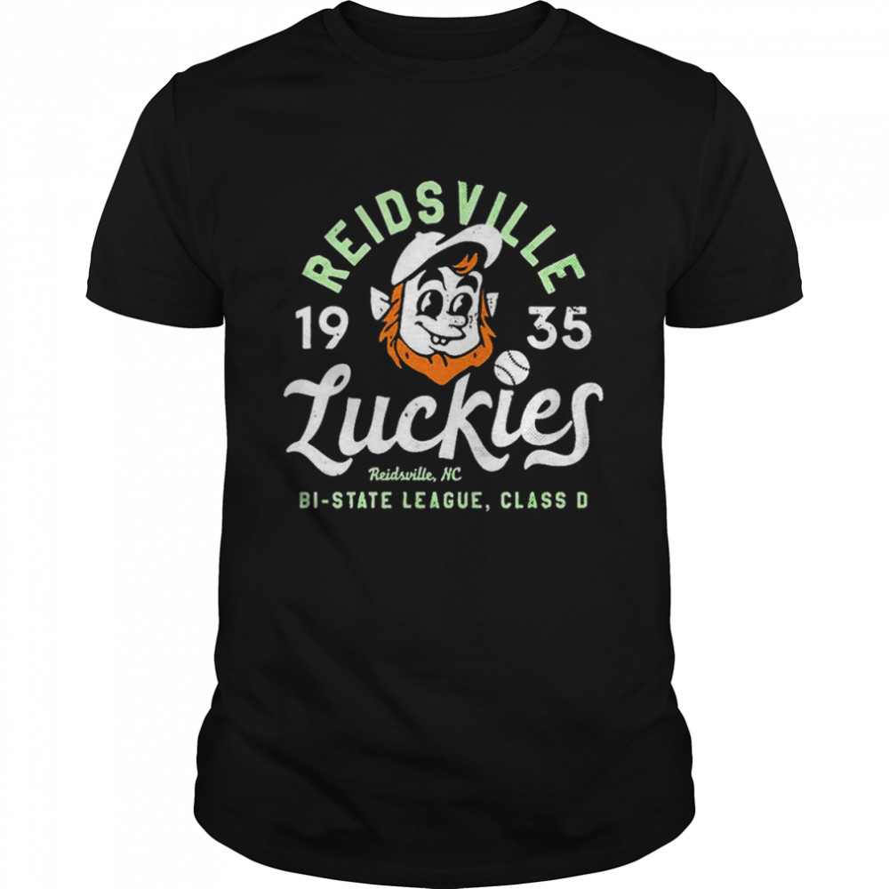 Reidsville Luckies North Carolina Vintage Minor League Baseball T- Classic Men's T-shirt