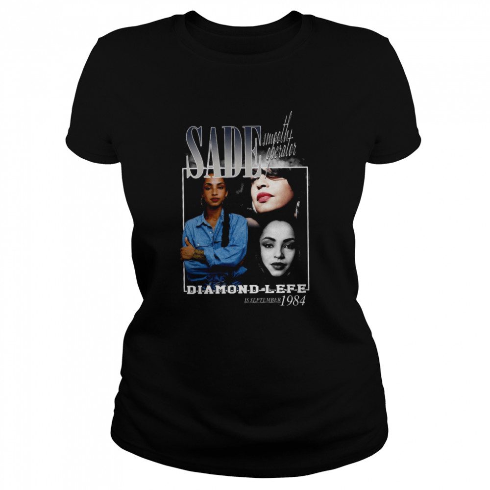 Sade Homage Sade Singer Sade Adu Sade Studio Ghibli shirt Classic Women's T-shirt
