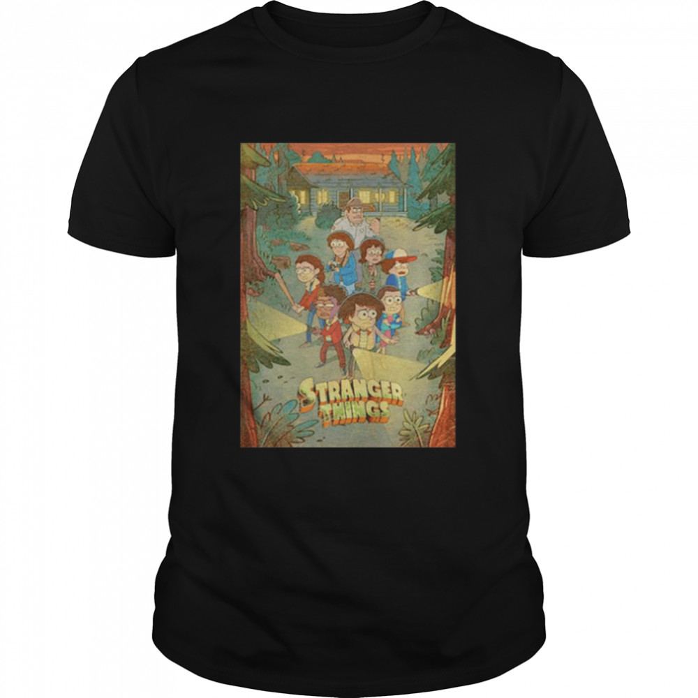 Stranger Things and Gravity Falls shirt Classic Men's T-shirt