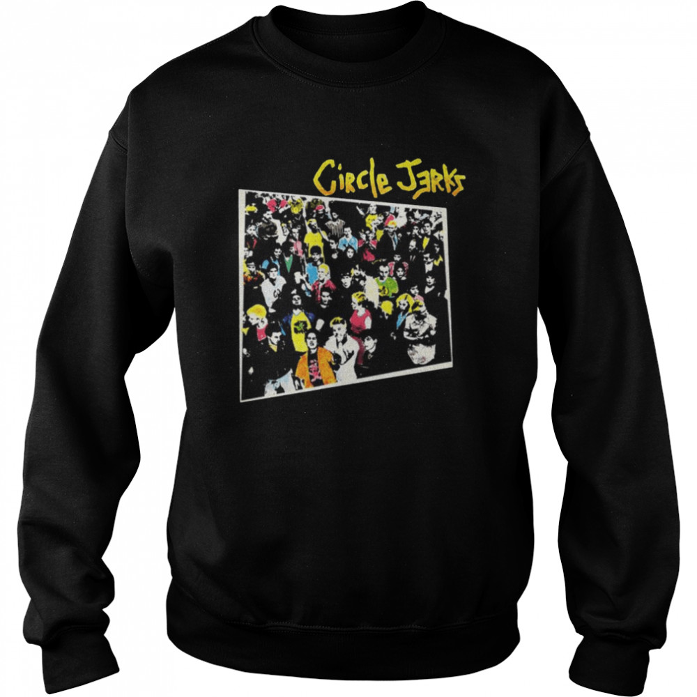 Vintage Design Circle Jerks Rock Band shirt Unisex Sweatshirt