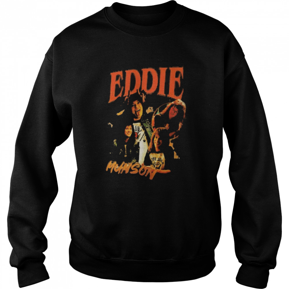 Vintage Eddie Munson T- Unisex Sweatshirt