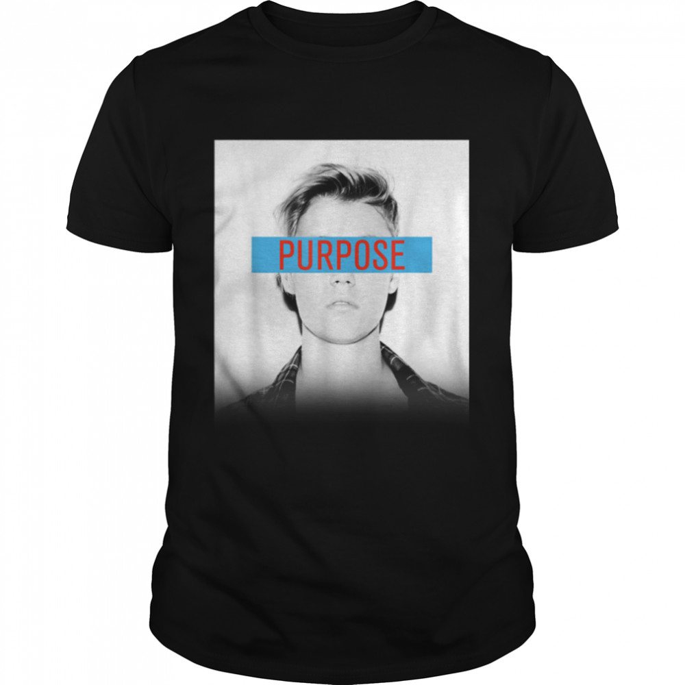 Justin Bieber Official Purpose Block T- B07Y5YFQ2L Classic Men's T-shirt