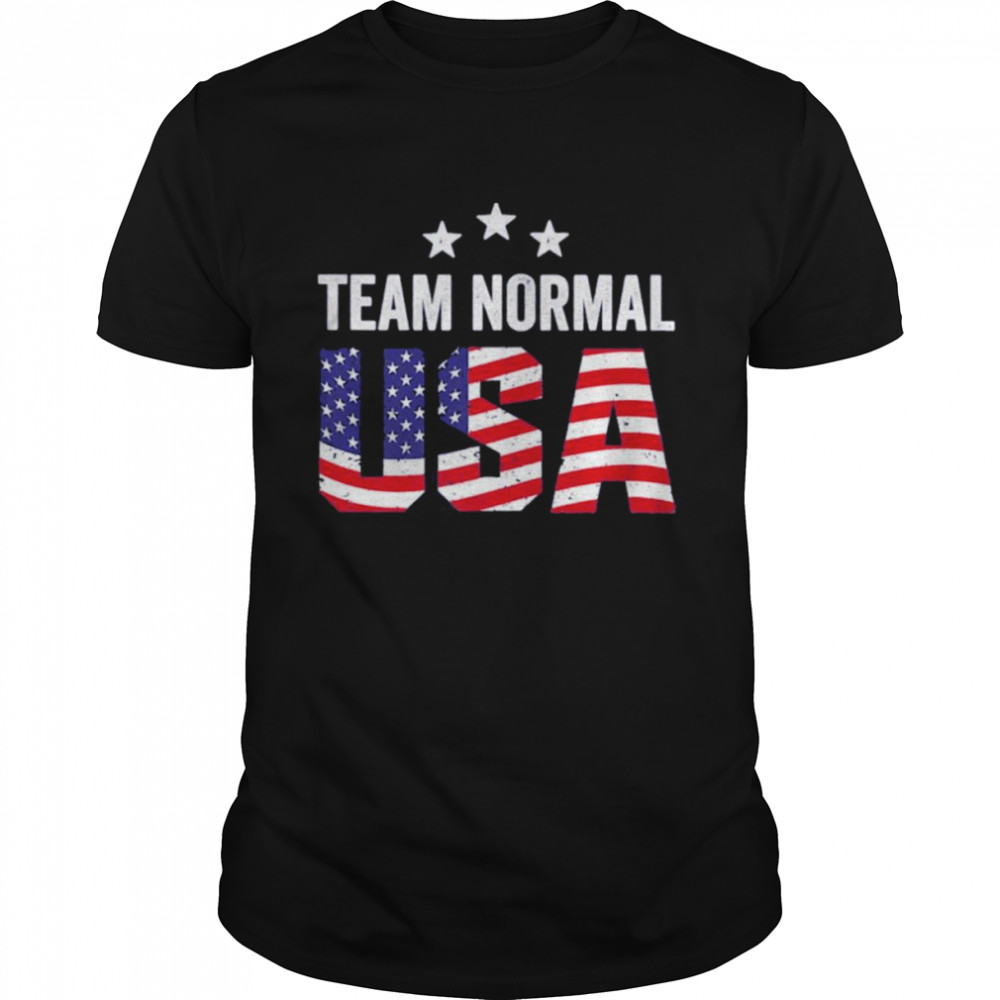 Team Normal Us Flag T-Shirt