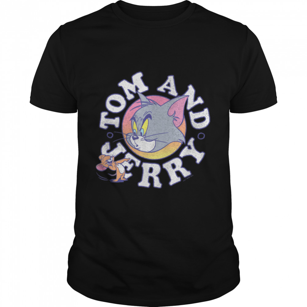Tom and Jerry Circle Stare Down T-Shirt B09ZNPZ35S