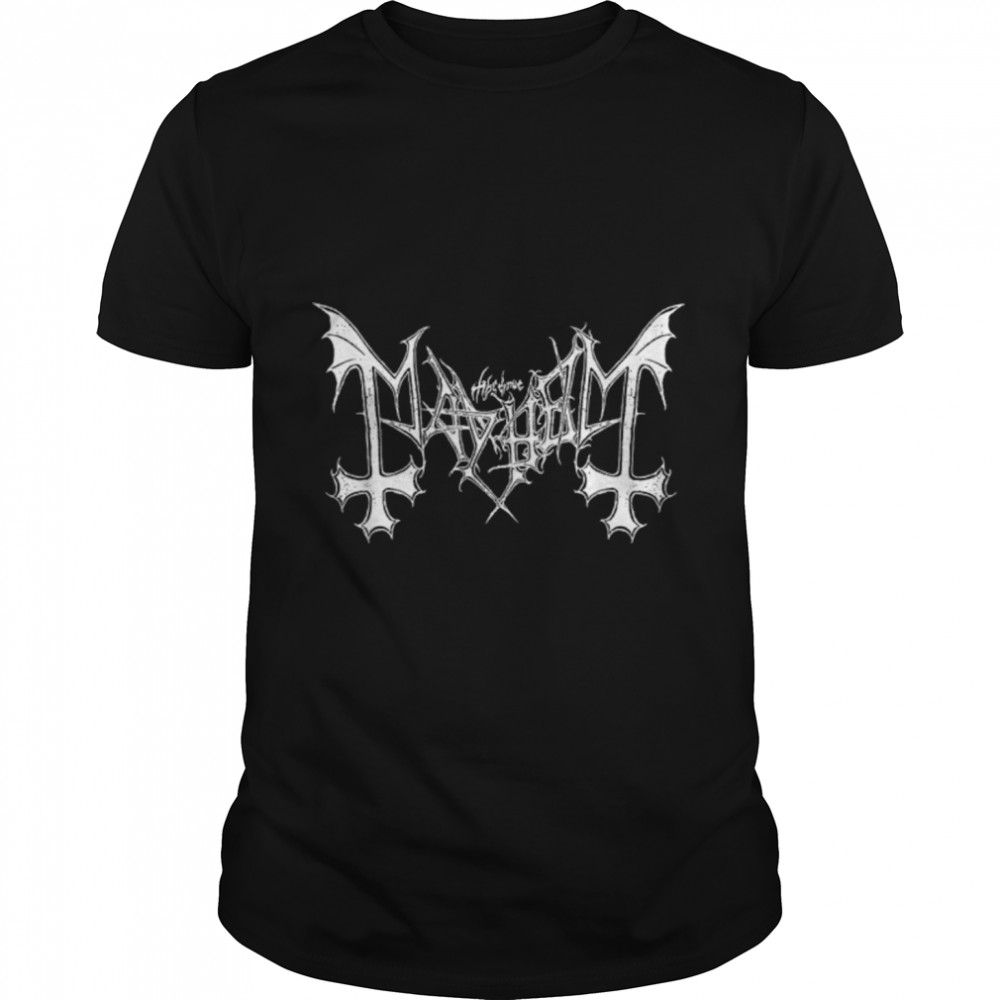 Mayhem - Official Merchandise - Logo T-Shirt B09XJH4HX4