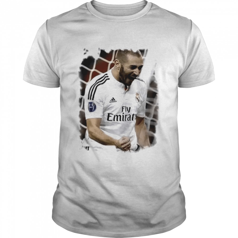 Real Madrid Legend – Karim Benzema s Classic Men's T-shirt