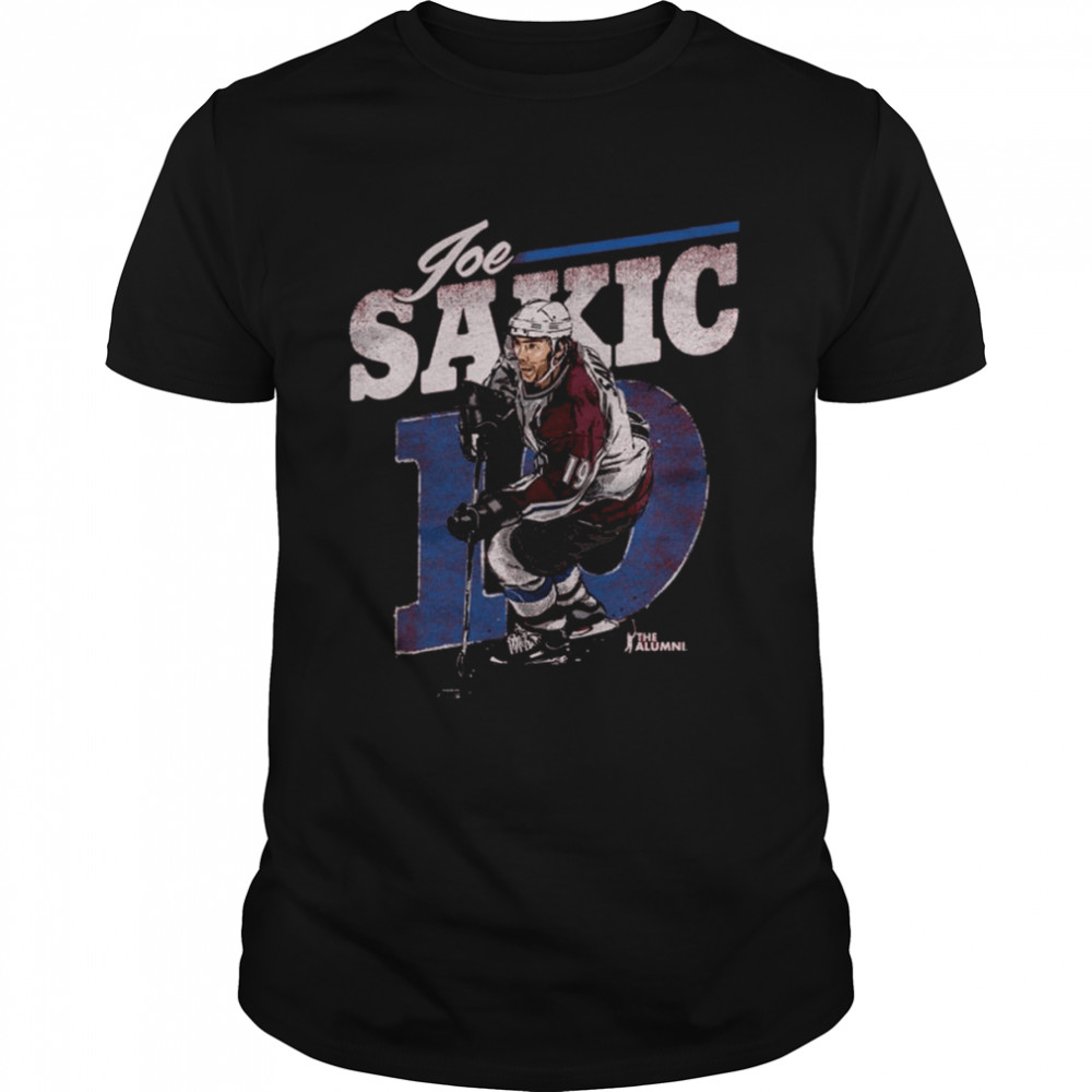 Joe Sakic 19 Colorado Avalanche Shirt