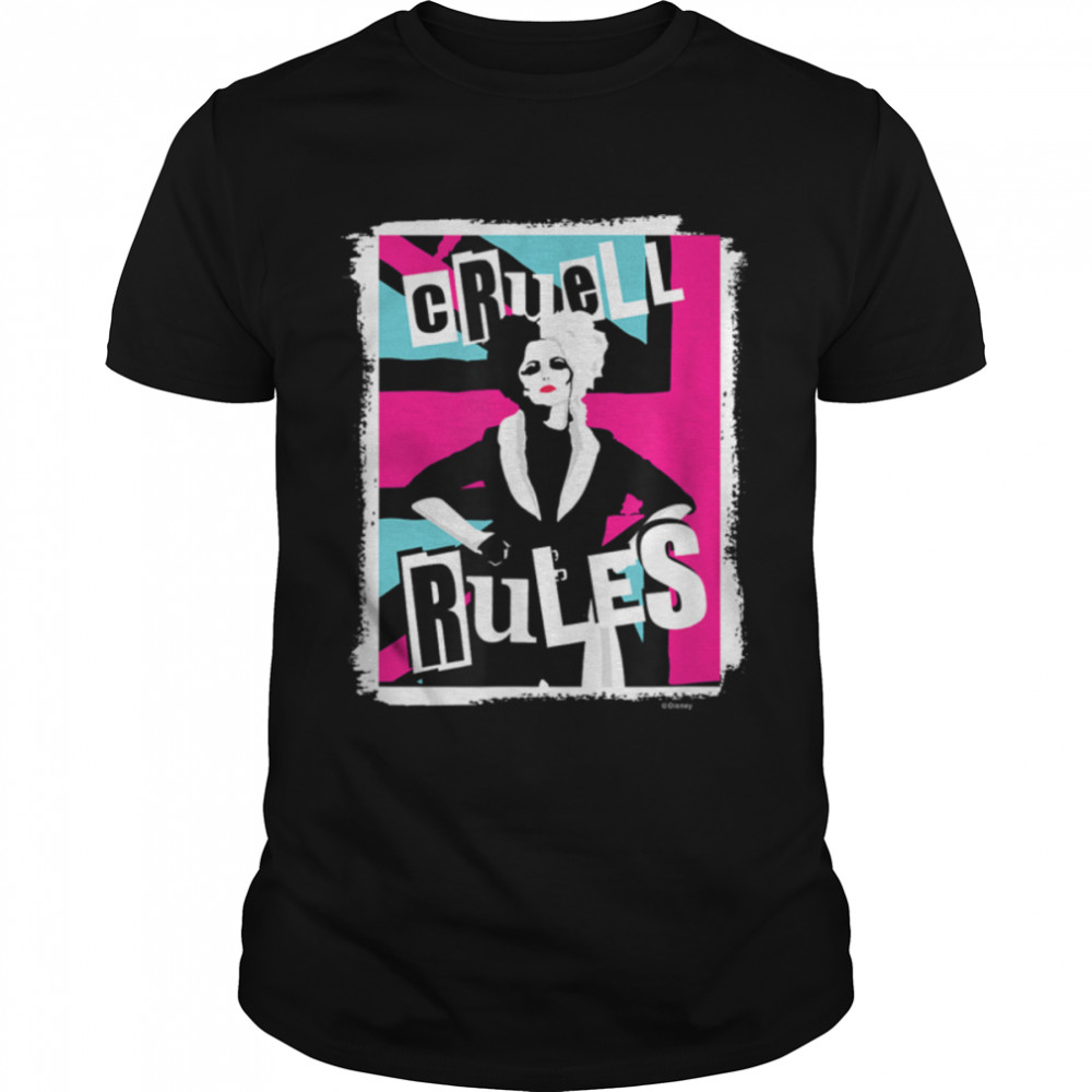 Cruella - Cruell Rules T-Shirt B09S5GXFKG
