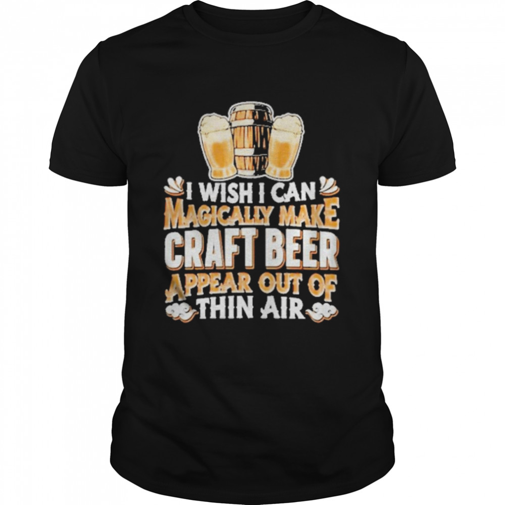 Craft Beer Hopfen Hobbybrauer Malz Craft Bier Langarmshirt  Classic Men's T-shirt