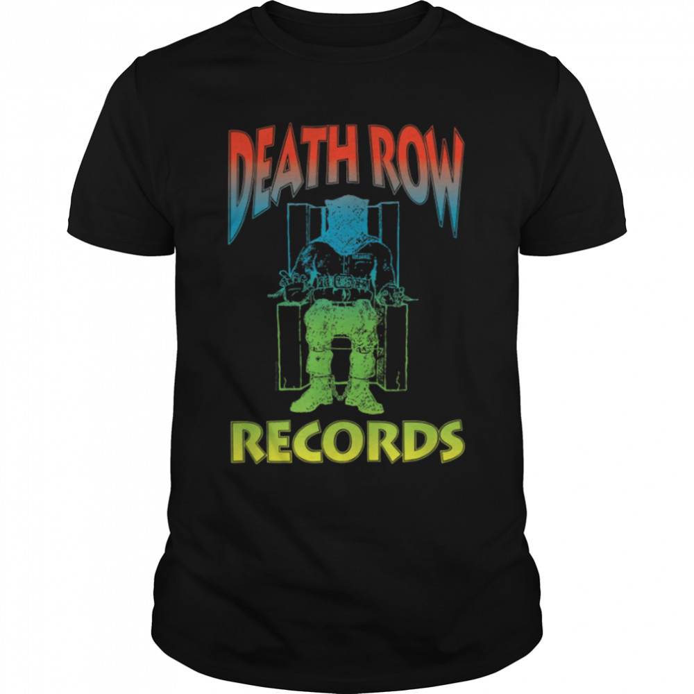 Death Row Records Gradient Color T- B07HGLWFDB Classic Men's T-shirt