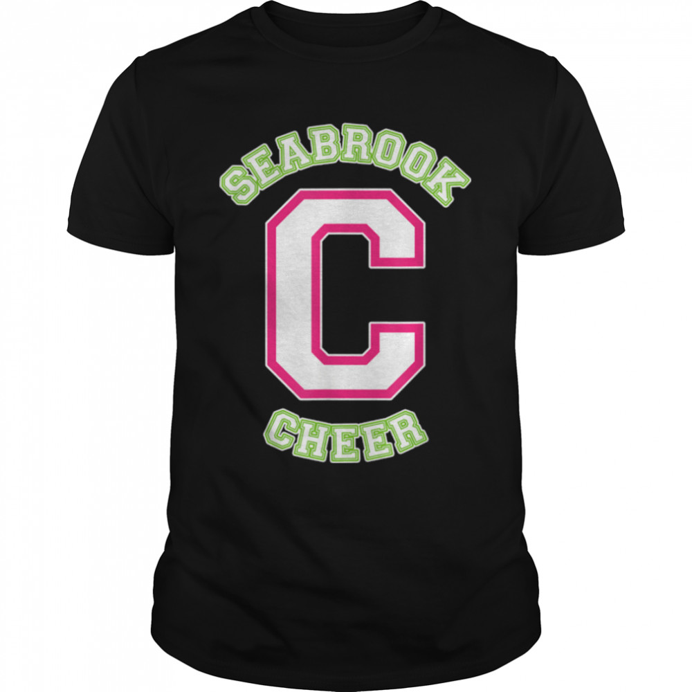 Disney Zombies Seabrook Cheer Letter C Logo T-Shirt B09RQ727C3